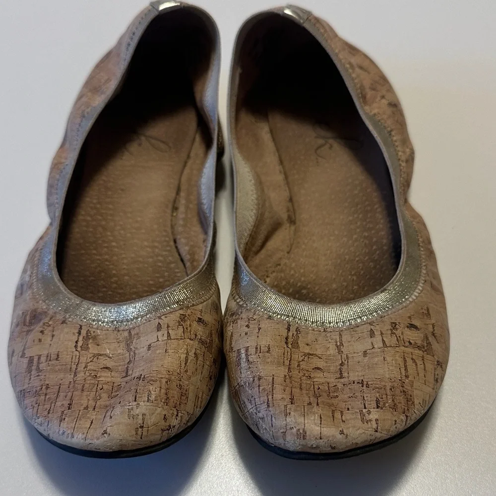 Peek Cork Slip-On Dress Shoes with Metallic Trim